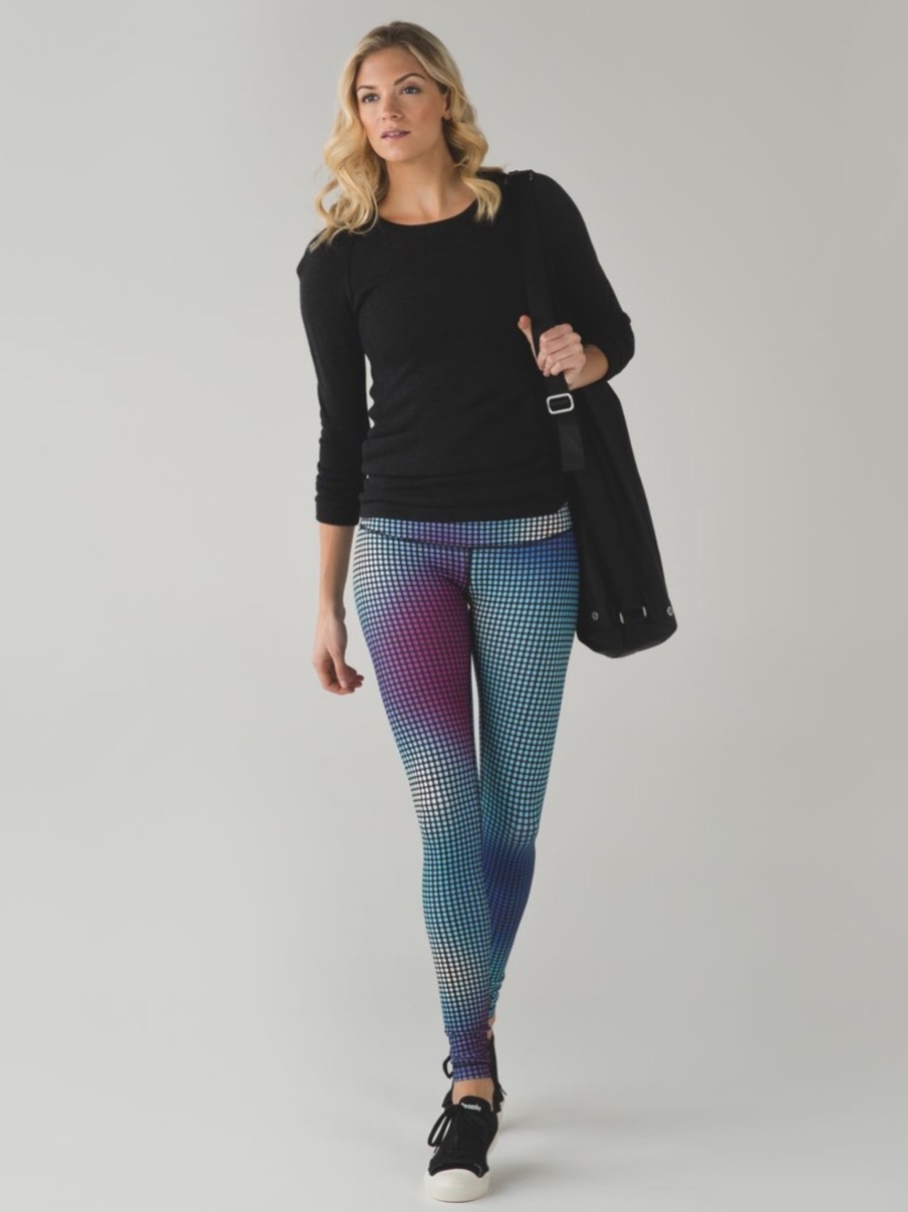 lululemonSz 4 Wunder Under Pant III *Full on Luon Cosmic Dot Leggings, Worn Once